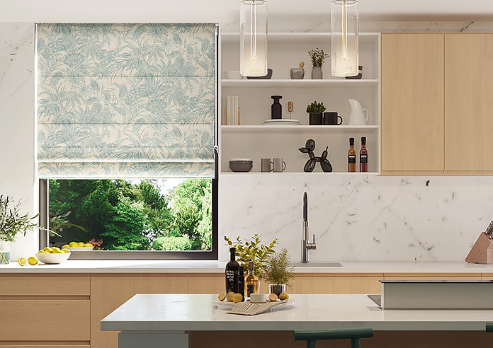 Maui, Slate - Motorised Roman Blind - Image 3